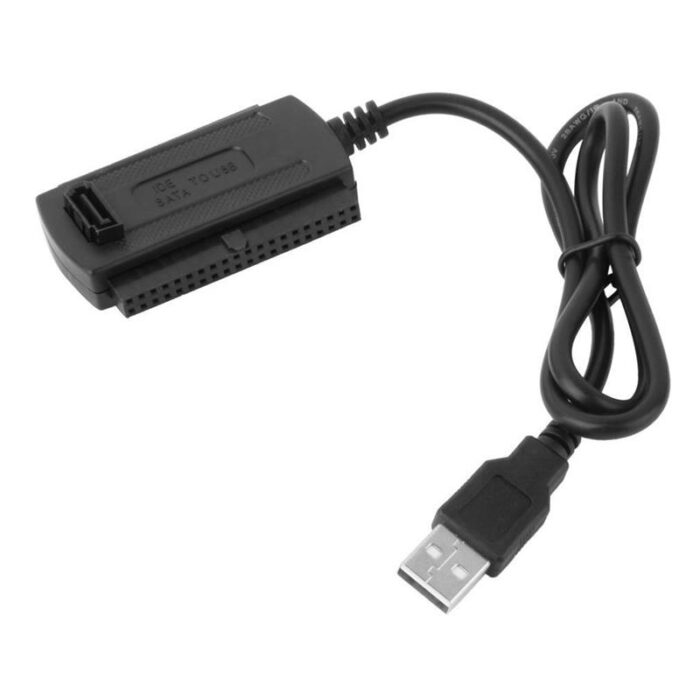 SATA/IDE to USB 2.0 Adapter – 2.5"/3.5" HDD SSD Converter Cable for SATA & PATA Hard Drives - Image 3