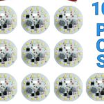 12W LED Chip Direct AC 220V – High Brightness SMD Light Module Pack of 10